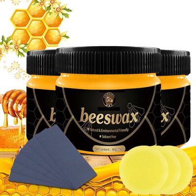 Beewax Wood Polish, Shining Polish for Wood & Furniture