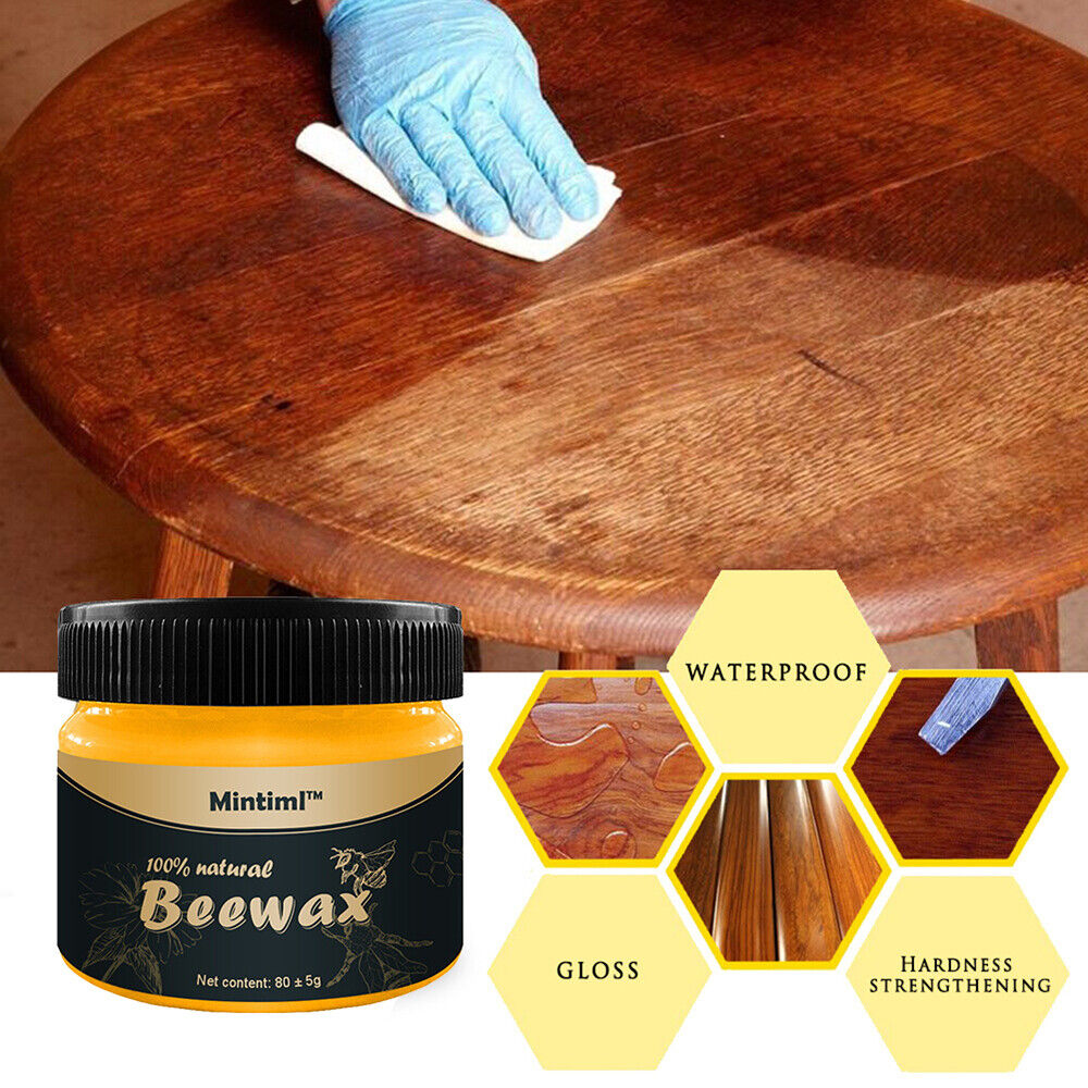 Beewax Wood Polish, Shining Polish for Wood & Furniture