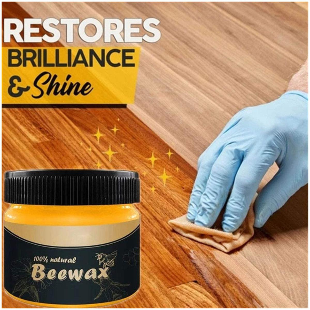 Beewax Wood Polish, Shining Polish for Wood & Furniture