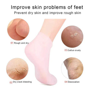 New Silicon Foot Care Protector Moisturizing Sock